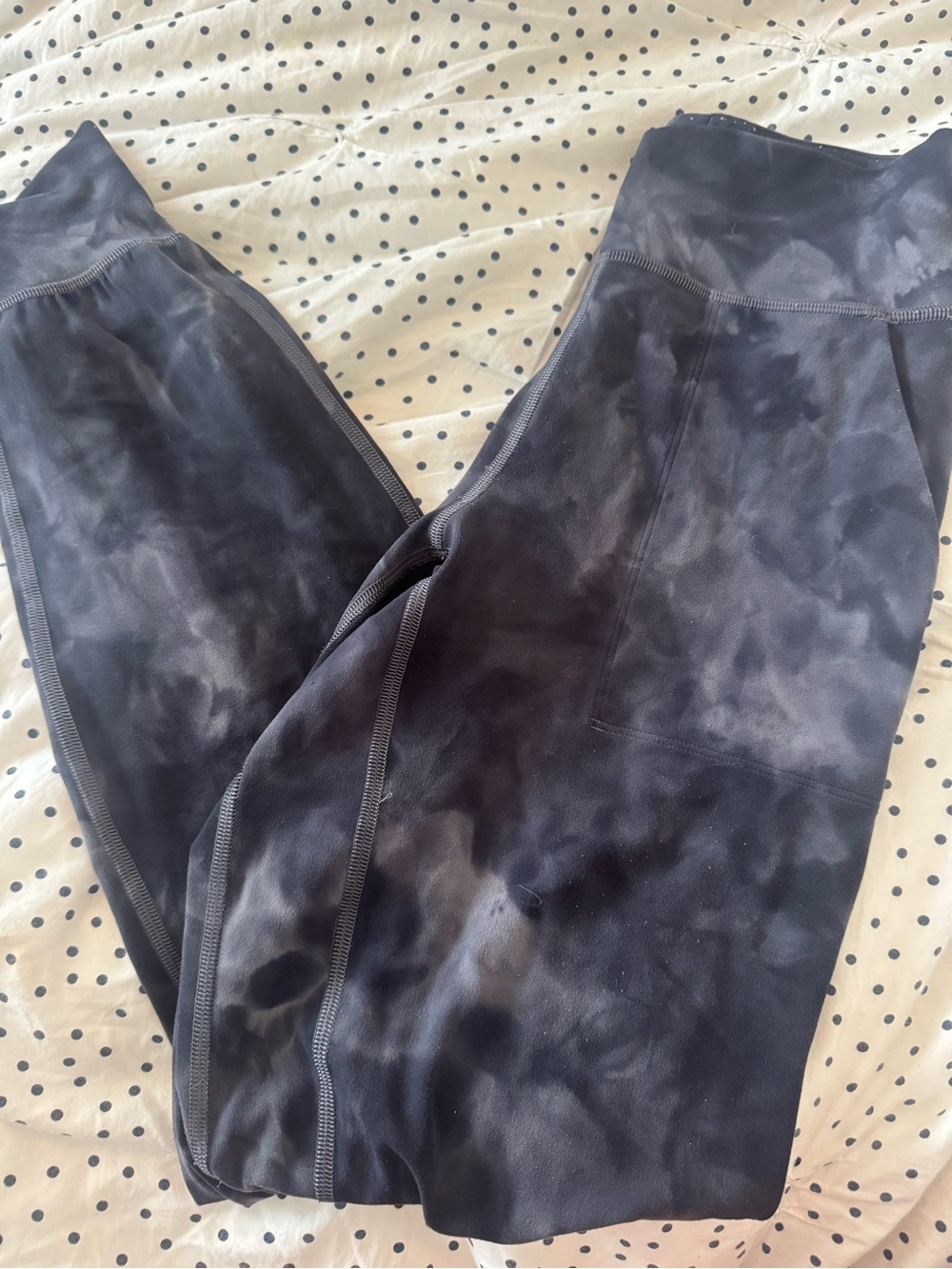 Lululemon align Black Tie-Dye Joggers